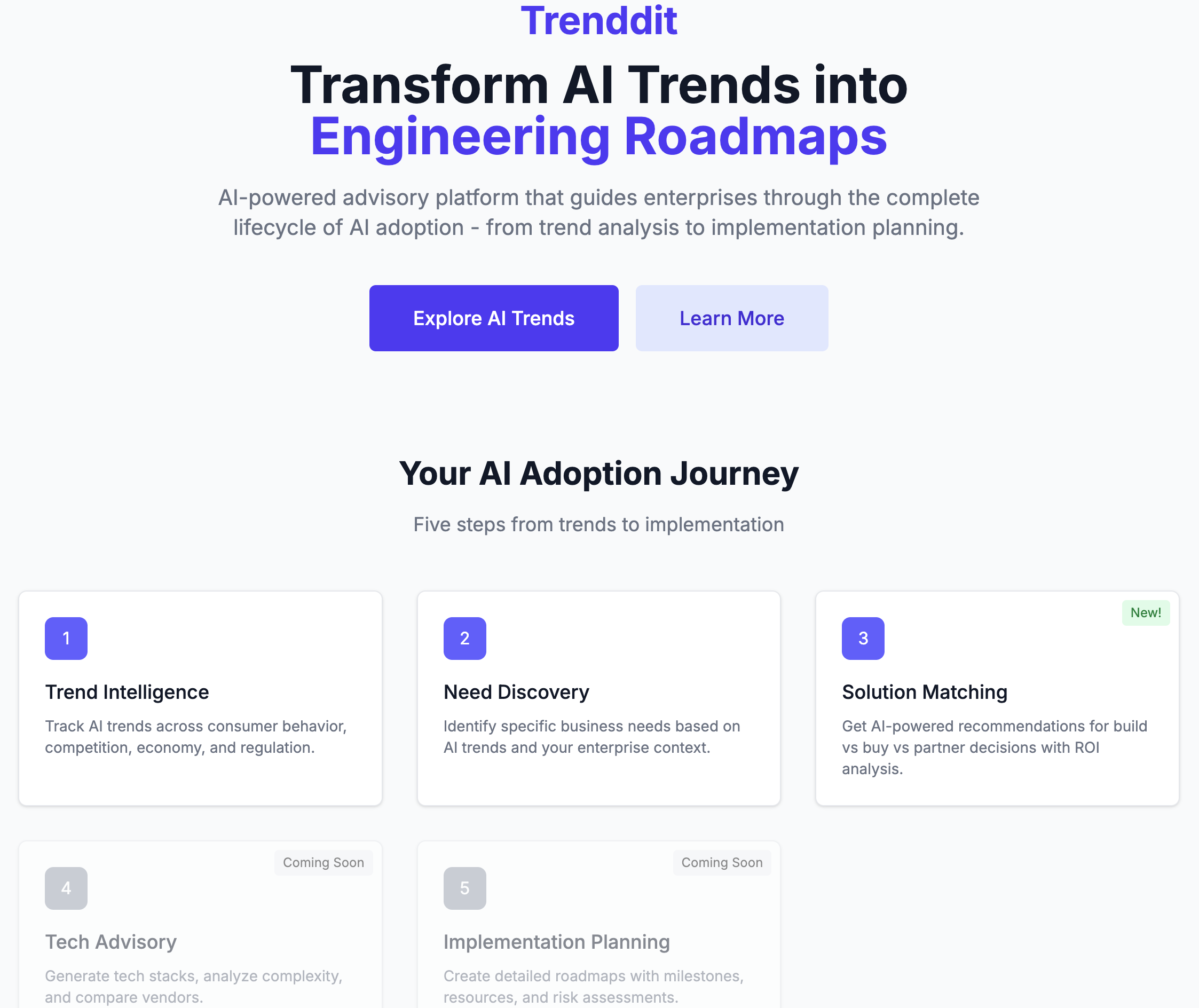 Enterprise AI Advisory Platform: Transforming Technology Investment Decisions
